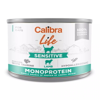 CALIBRA Life Konzerva Sensitive Lamb pre mačky 200 g