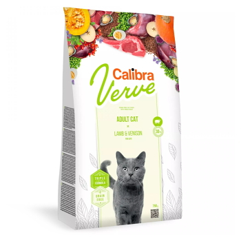 CALIBRA Verve GrainFree Adult Granuly pre mačky Lamb&Venison 8+ 750 g