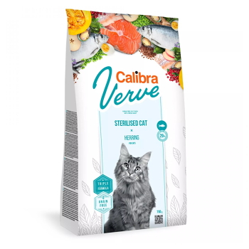 CALIBRA Verve GrainFree Sterilised Granuly pre mačky Herring 750 g