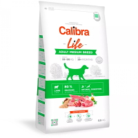 CALIBRA Life Adult Medium Breed Lamb pre psy stredných plemien 1 ks, Hmotnosť balenia (g): 12 kg