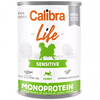 CALIBRA Life konzerva Sensitive Rabbit pre psov 400 g