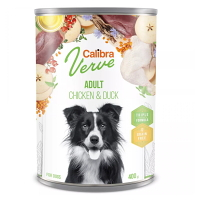 CALIBRA Verve Adult Chicken&Duck konzerva pre psov 400 g