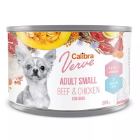 CALIBRA Verve Adult Small Beef&Chick konzerva pre malé plemená psov 200 g