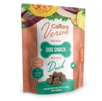 CALIBRA Verve Semi-Moist Snack Fresh Duck maškrty s kačicou pre psov 150 g