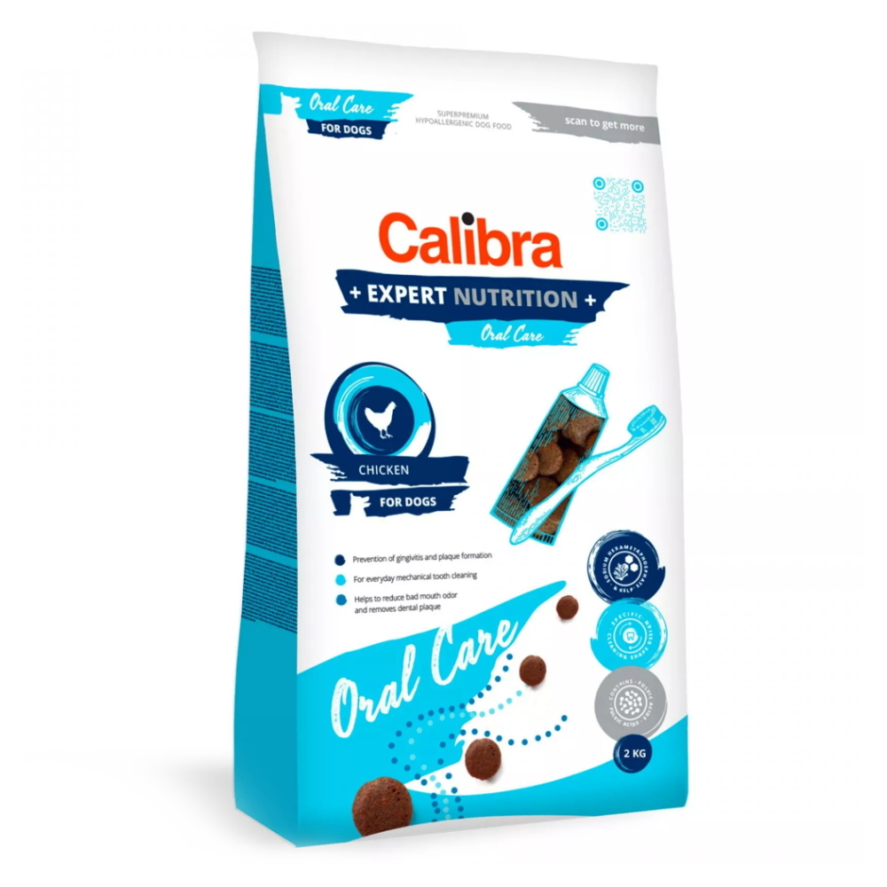 CALIBRA Expert Nutrition Oral Care Granuly pre psov, Hmotnosť balenia (g): 7 kg