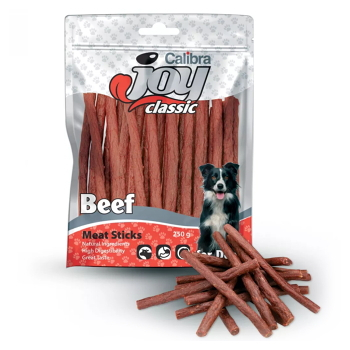 CALIBRA Joy Classic Beef Sticks hovädzie tyčinky pre psov 250 g (Sušené mäso pre psov)
