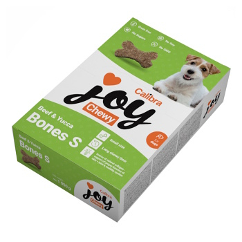 CALIBRA Joy Dog Chewy Beef & Yucca Bones S 1000 g (Funkčné maškrty pre psov)