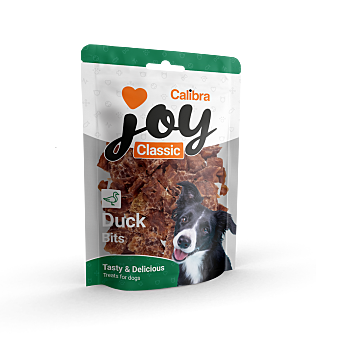 CALIBRA Joy dog ​​classic duck bits kačacie kúsky 250 g (Sušené mäso pre psov)