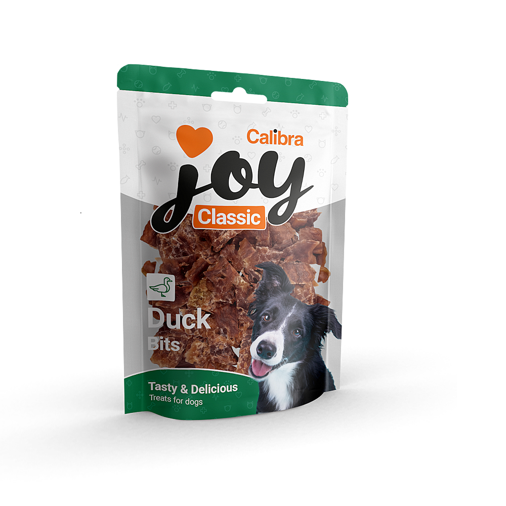 CALIBRA Joy dog ​​classic duck bits kačacie kúsky 80 g