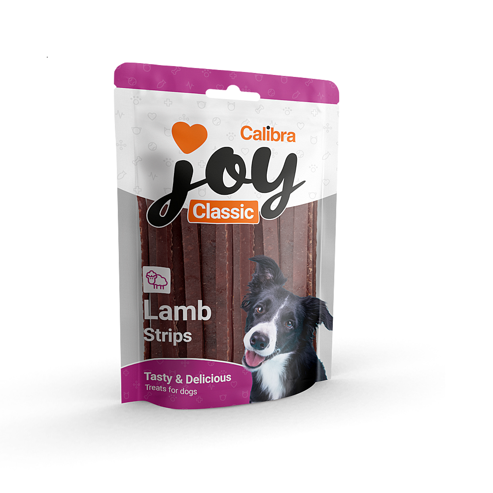 CALIBRA Joy DOG Classic Lamb stripes maškrta pre psy 80 g