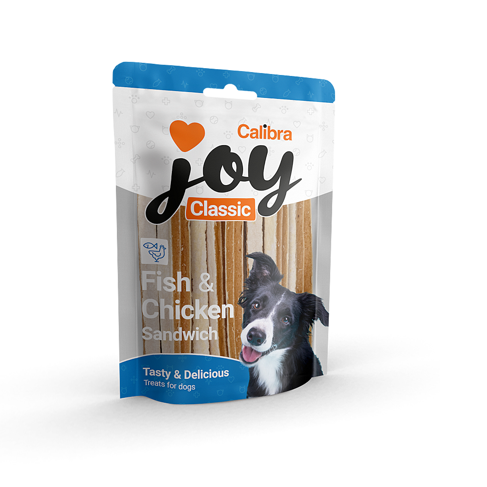 CALIBRA Joy dog ​​classic sandwich kuracie a rybie sendvič 250 g