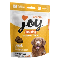 CALIBRA Joy Training M&L Duck&Chicken maškrty pre psov 300 g