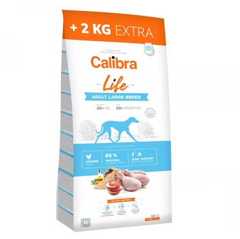 CALIBRA Life Adult Large Breed Chicken granule pre psov 12 + 2 kg ZADARMO