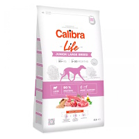 CALIBRA Life Junior Large Breed Lamb granule pre psov 1 ks, Hmotnosť balenia: 12 kg
