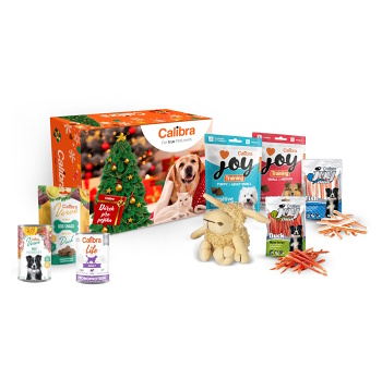 CALIBRA Vianočný balíček pre psov 1 ks (Sušené mäso pre psov)