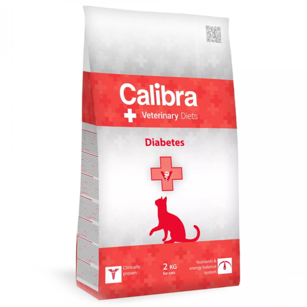 E-shop CALIBRA Veterinary Diets Diabetes granuly pre mačky, Hmotnosť balenia: 5 kg