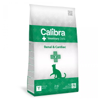 CALIBRA Veterinary Diets Renal & Cardiac granuly pre mačky, Hmotnosť balenia: 2 kg