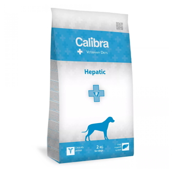 CALIBRA Veterinary Diets Hepatic granuly pre psov, Hmotnosť balenia: 12 kg