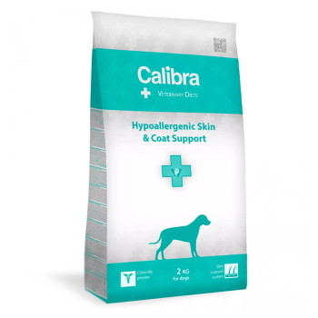 CALIBRA Veterinary Diets Hypoallergenic Skin & Coat Support granule pre psov 2 kg