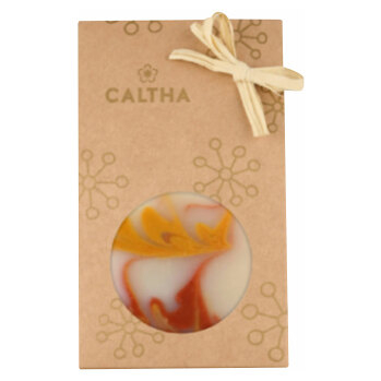 CALTHA slávnostné tuhé mydlo pomaranč a bambucké maslo 120 g