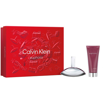 CALVIN KLEIN Euphoria Parfumovaná voda 50 ml + telové mlieko 100 ml (Kozmetické balíčky)
