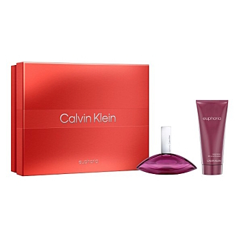CALVIN KLEIN Euphoria Parfumovaná voda 50 ml + telové mlieko 100 ml (Kozmetické balíčky)