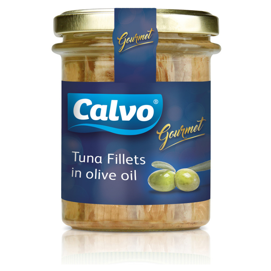 E-shop CALVO Filety z tuniaka v olivovom oleji 180 g