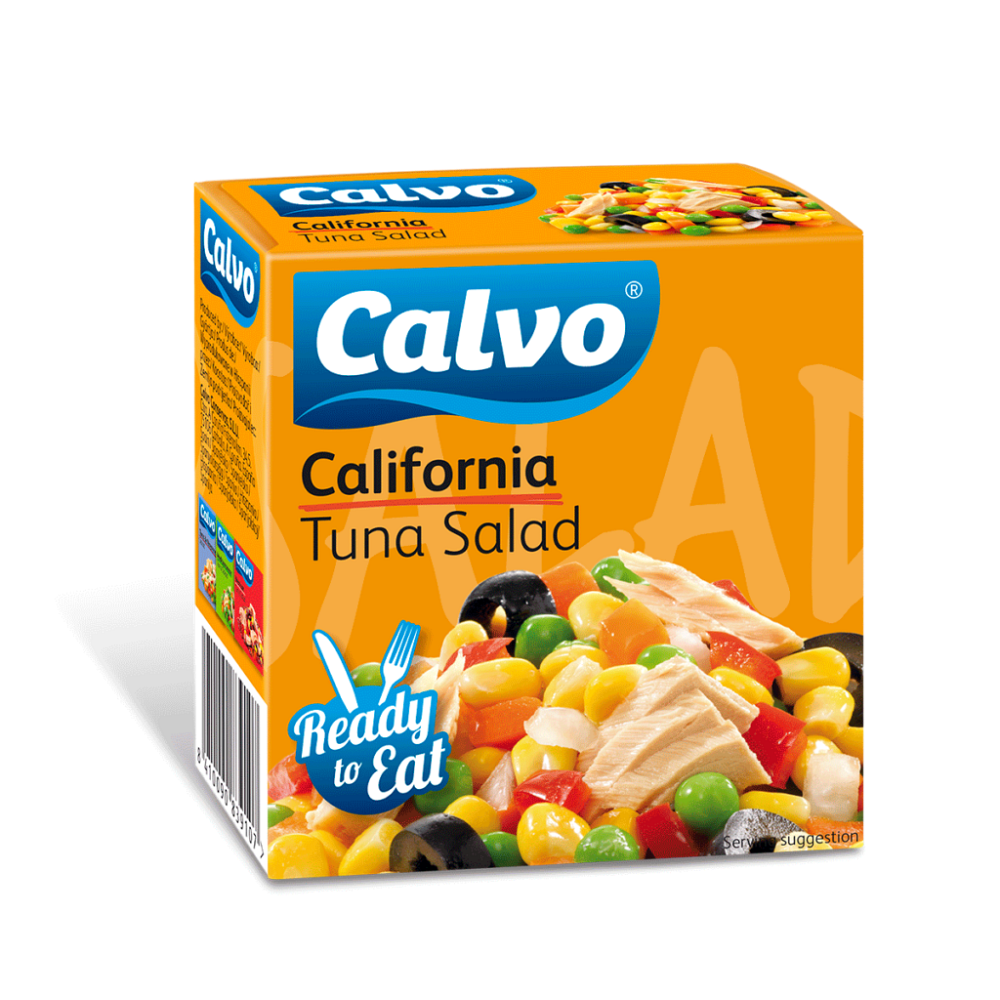 E-shop CALVO Kalifornský šalát s tuniakom 150 g