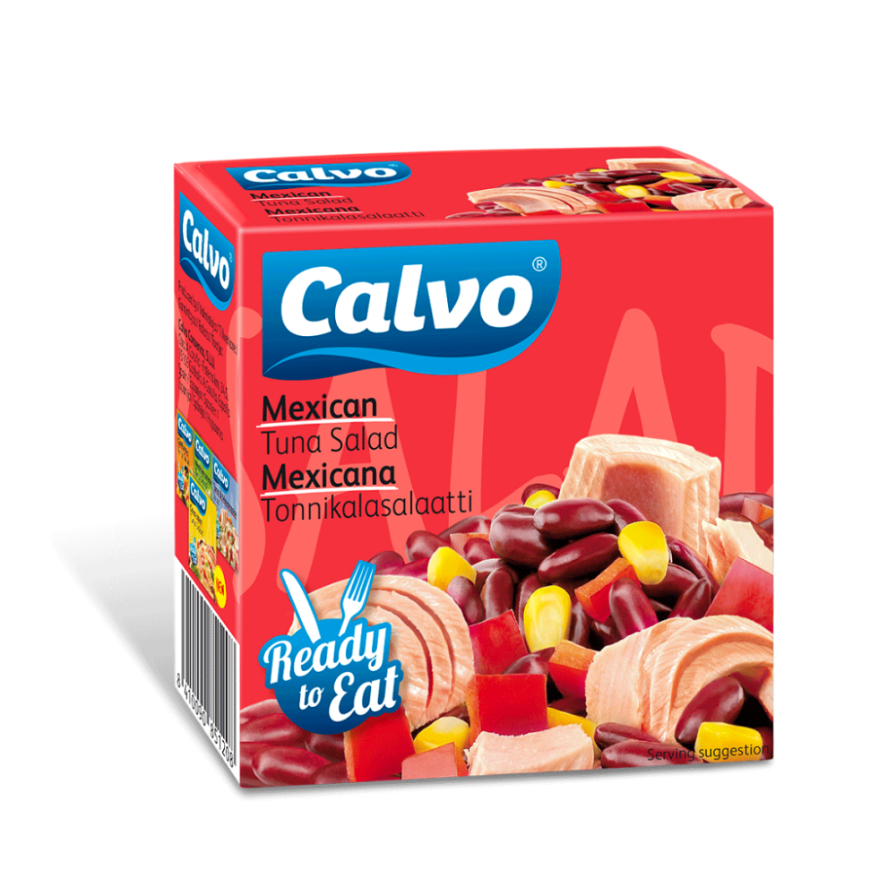 E-shop CALVO Mexický šalát s tuniakom 150 g