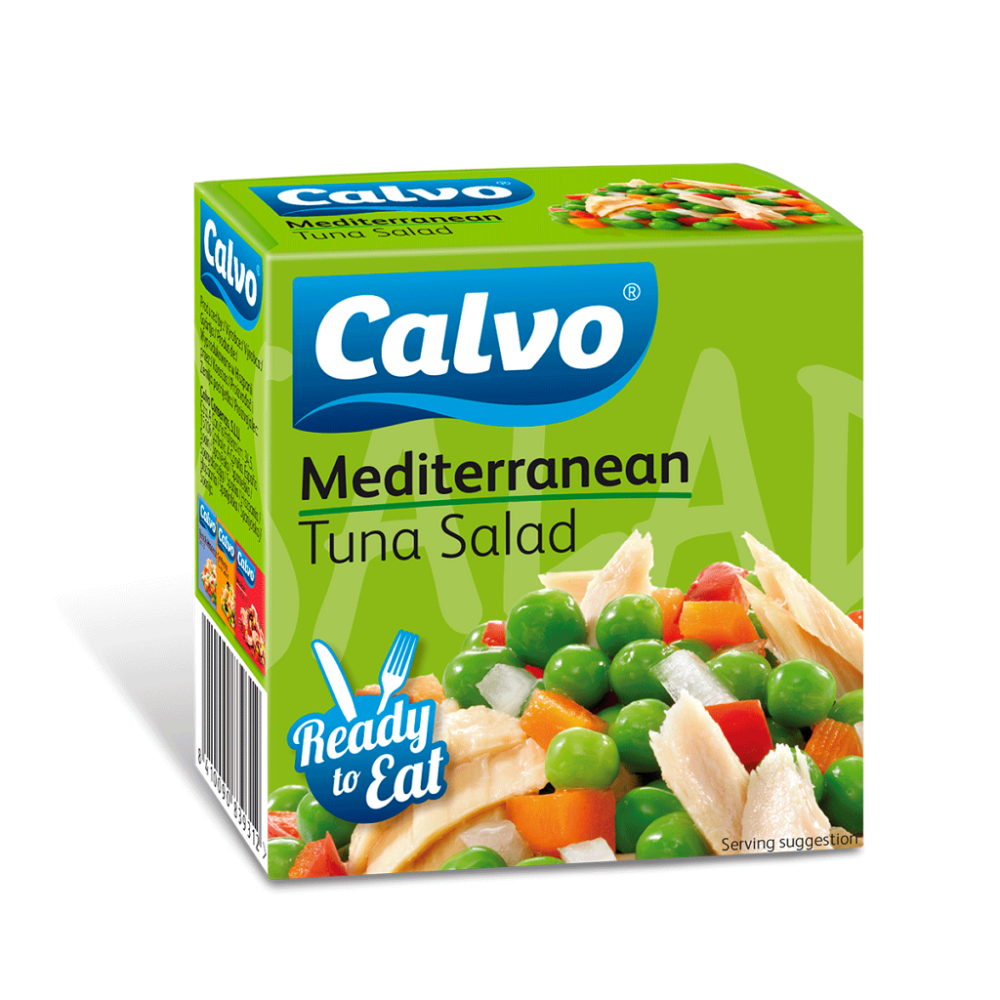 E-shop CALVO Stredomorský šalát s tuniakom 150 g