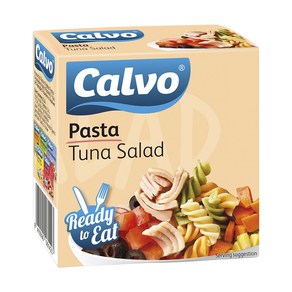 E-shop CALVO Cestovinový šalát s tuniakom 140 g