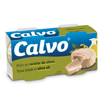 CALVO Tuniak v olivovom oleji 2 x 80 g