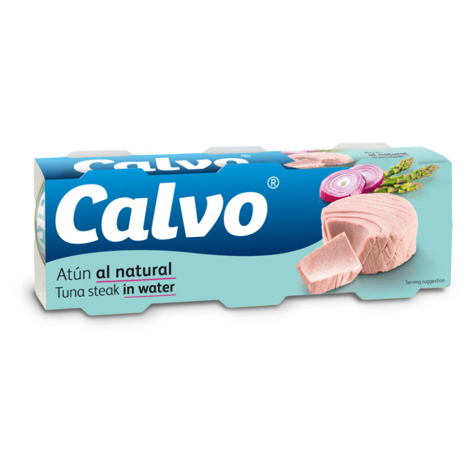 E-shop CALVO Tuniak vo vlastnej šťave 3 x 80 g