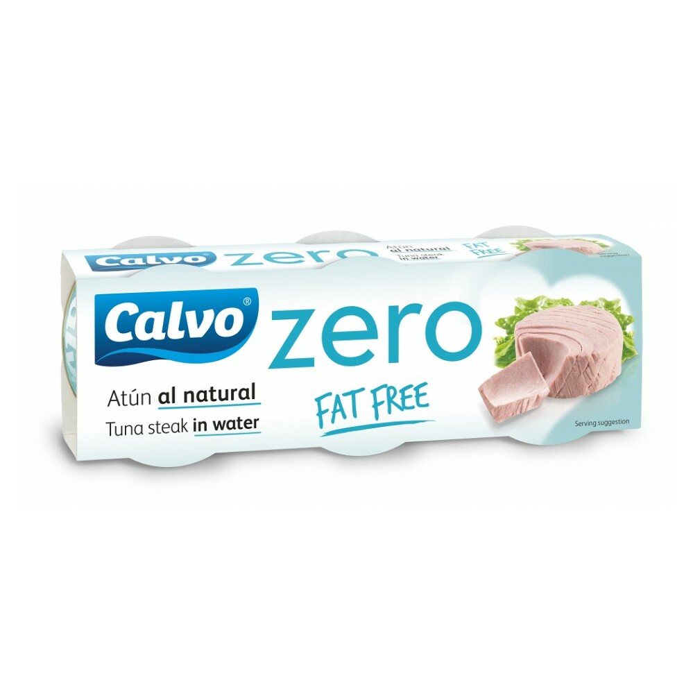 E-shop CALVO Zero tuniak vo vlastnej šťave fat free 3 x 65 g