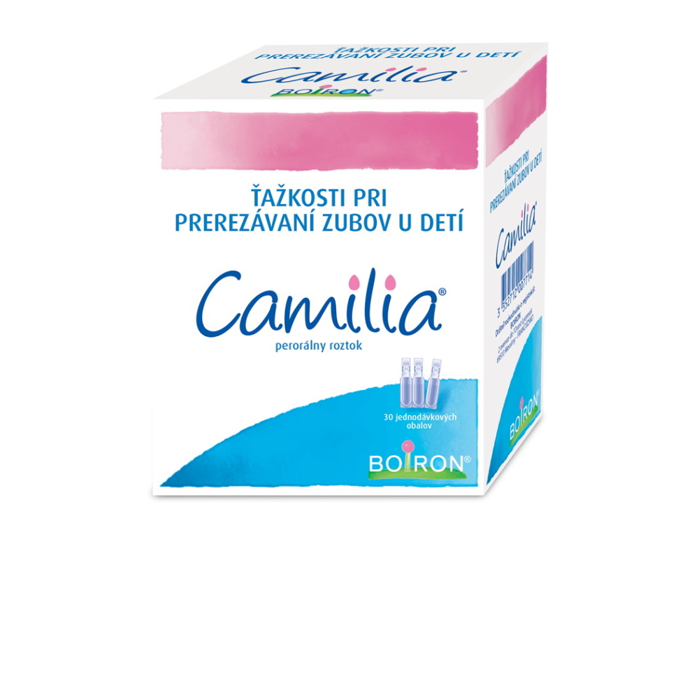 Boiron Camilia perorálny roztok pri ťažkostiach s rastom zubov 30x1 ml kúpite na Mojalekaren.sk