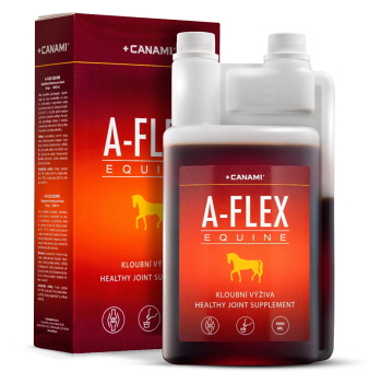 CANAMI A-Flex EQUINE 1000 ml (Veterinárne výživové doplnky pre kone)
