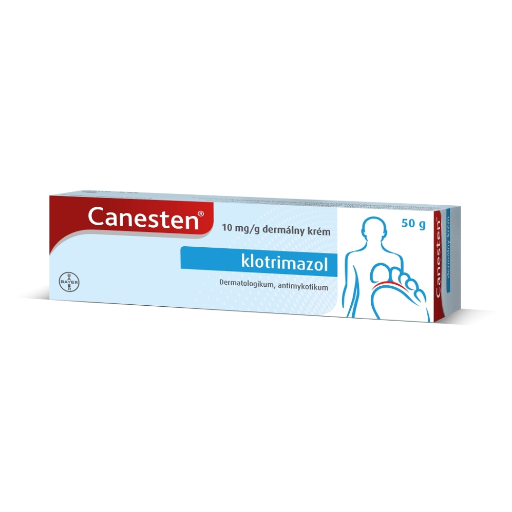 Canesten Canesten 10 mg/g 10 mg/g dermálny krém 50 g