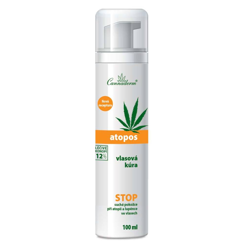E-shop CANNADERM Atopos vlasová kúra na atopiu a psorioázu 100 ml