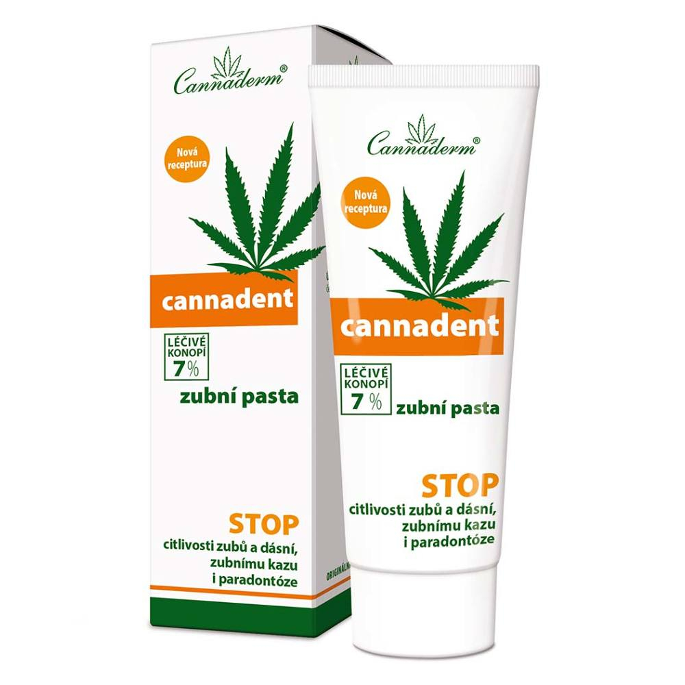 E-shop CANNADENT ošetrujúca zubná pasta 75g