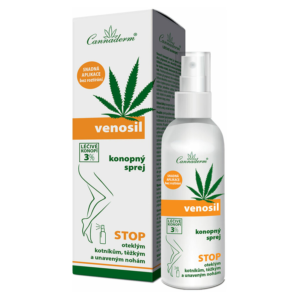 CANNADERM Venosil konopný sprej 150 ml kúpite na Mojalekaren.sk