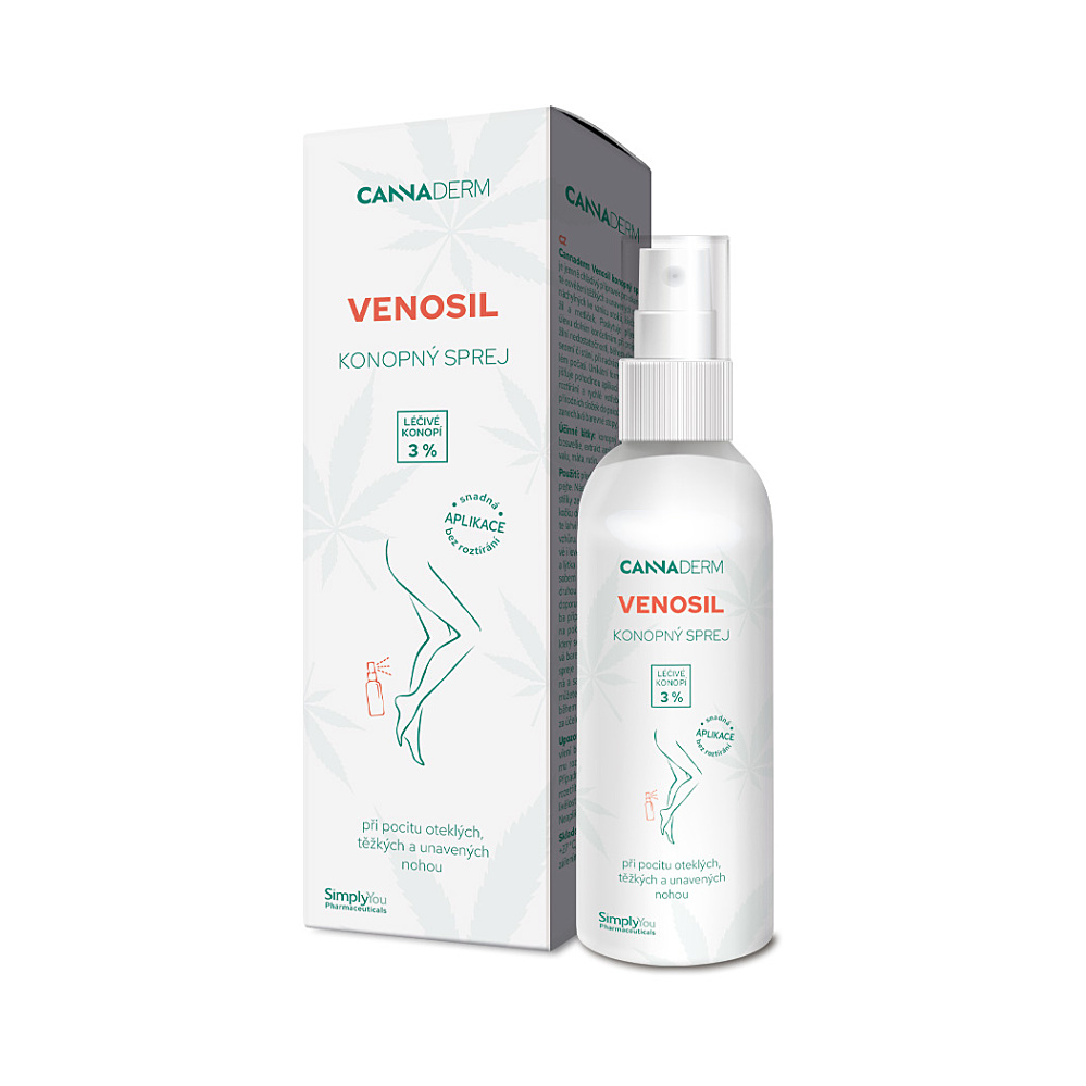 CANNADERM Venosil konopný sprej 150 ml kúpite na Mojalekaren.sk