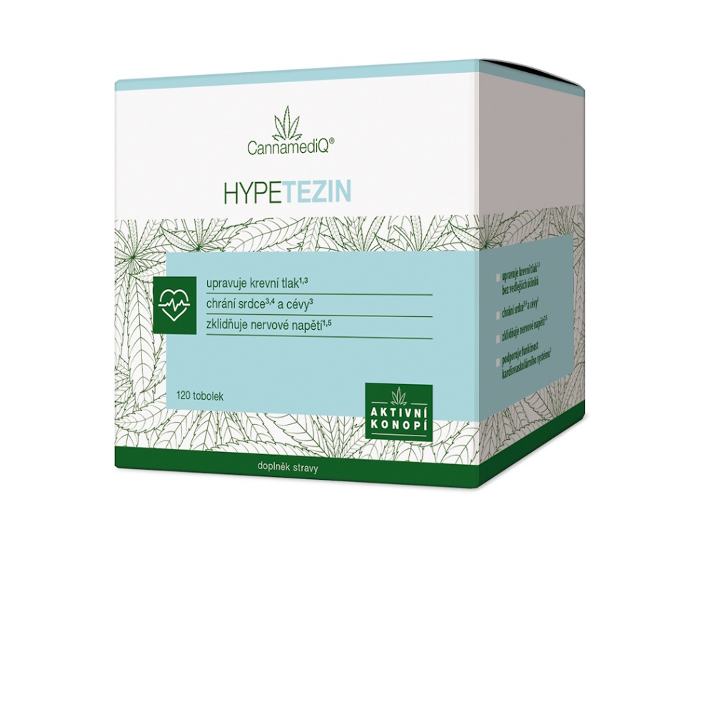 CannamediQ Hypetezin tobolky pre zdravé srdce a cievy 120 cps kúpite na Mojalekaren.sk