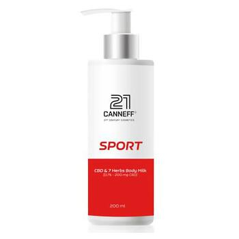 CANNEFF Sport CBD&7 Herbs Body milk 200 ml
