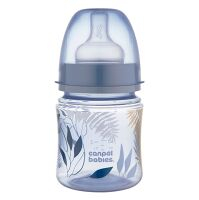 CANPOL BABIES Antikoliková fľaša EasyStart GOLD modrá 120 ml
