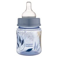 CANPOL BABIES Antikoliková fľaša EasyStart GOLD modrá 120 ml