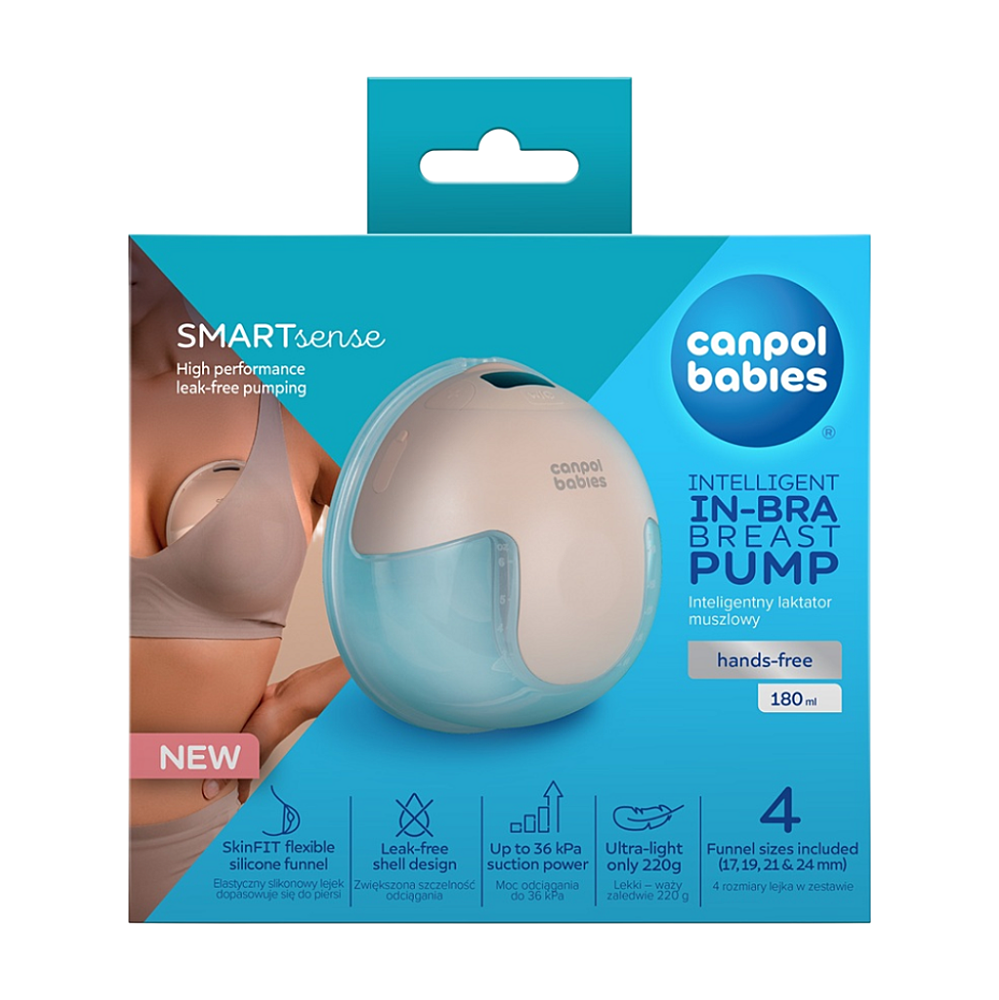 Canpol babies SmartSense odsávačka materského mlieka do podprsenky 1 ks kúpite na Mojalekaren.sk