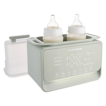 CANPOL BABIES Elektrický ohrievač a sterilizátor fliaš 7v1 double (Ohrievače) - Elektrické, Sterilizačné - obrázok 2/4