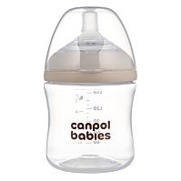 CANPOL BABIES Fľaša antikoliková natural shape 0m+ 150ml