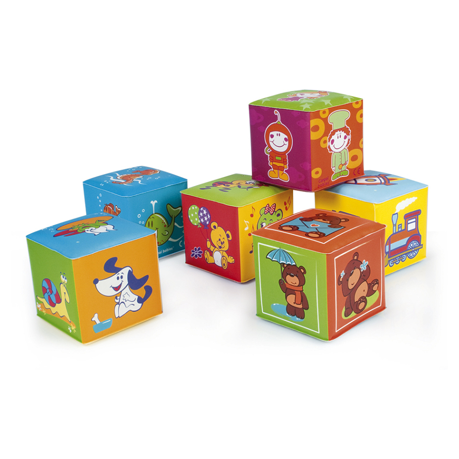 CANPOL BABIES Mäkké kocky 6 ks