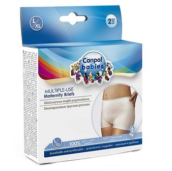 CANPOL BABIES Multifunkčné nohavičky po pôrode L/XL 2 ks